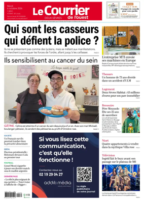Cover of Le Courrier de l’Ouest (Deux-Sevres)