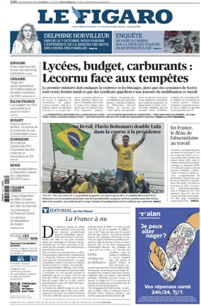 Cover of Le Figaro