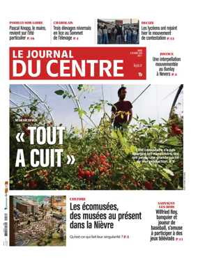 Cover of Le Journal du Centre