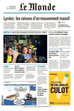 Cover of Le Monde (CRF)