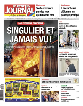 Cover of Le Petit Journal - du Tarn-et-Garonne