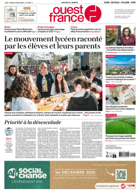 Cover of Ouest France (Caen - Bayeux - Falaise - Vire)
