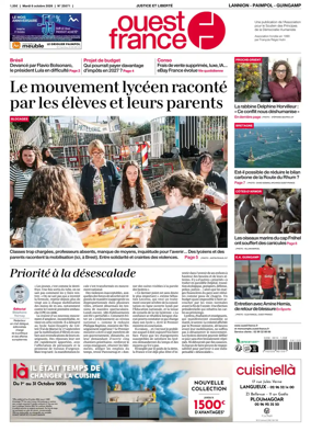 Cover of Ouest-France (Lannion / Paimpol / Guingamp)