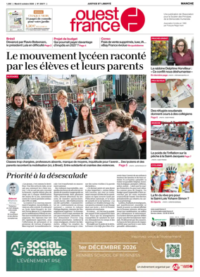 Cover of Ouest France (Manche)