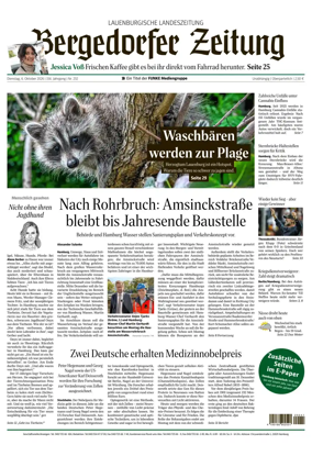 Cover of Bergedorfer Zeitung