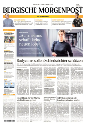 Cover of Bergische Morgenpost Wermelskirchen/Huckeswagen/Radevormwald