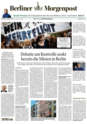 Cover of Berliner Morgenpost