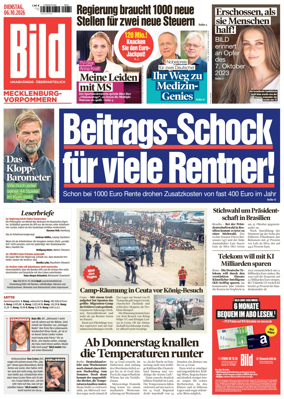 Cover of BILD Mecklenburg