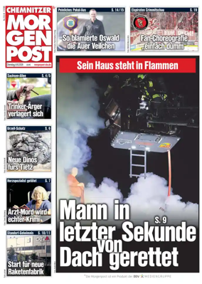 Cover of Chemnitzer Morgenpost