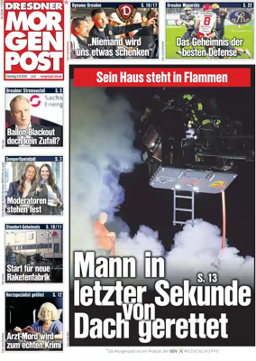 Cover of Dresdner Morgenpost