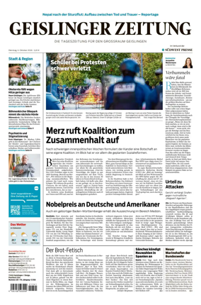 Cover of Geislinger Zeitung