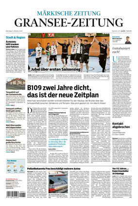 Cover of Gransee-Zeitung