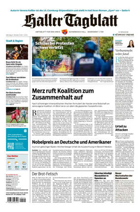 Cover of Haller Tagblatt