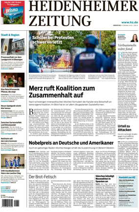 Cover of Heidenheimer Zeitung