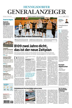 Cover of Hennigsdorfer Generalanzeiger