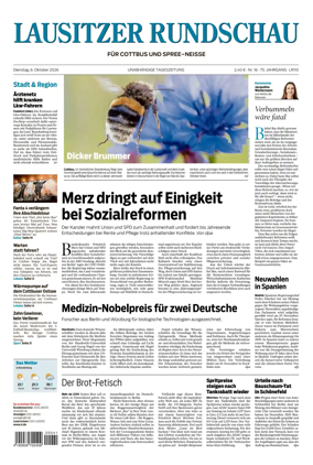 Cover of Lausitzer Rundschau