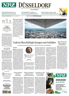 Cover of Neue Rhein Zeitung (Dusseldorf)
