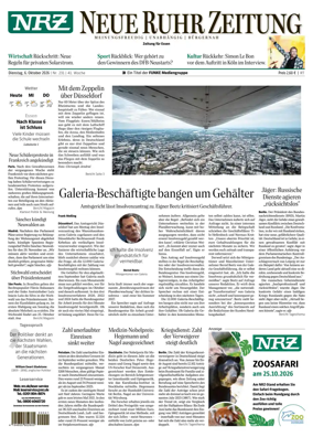 Cover of Neue Rhein Zeitung (Essen)