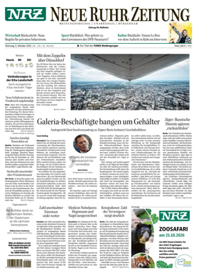 Cover of Neue Rhein Zeitung (Mulheim an der Ruhr)