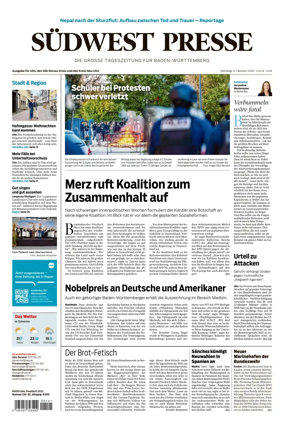 Cover of Sudwest Presse