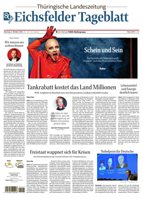 Cover of Thuringische Landeszeitung (Eichsfeld)