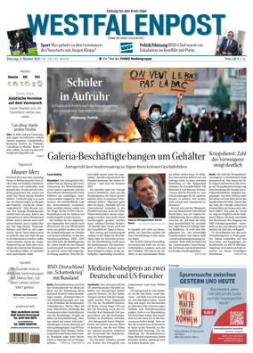 Cover of Westfalenpost (Olpe)