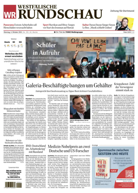 Cover of Westfalische Rundschau (Dortmund-Sud II)