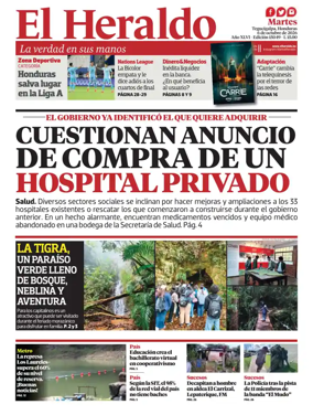 Cover of Diario El Heraldo