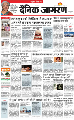 Cover of Dainik Jagran