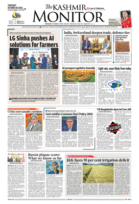 Cover of Kashmir Monitor