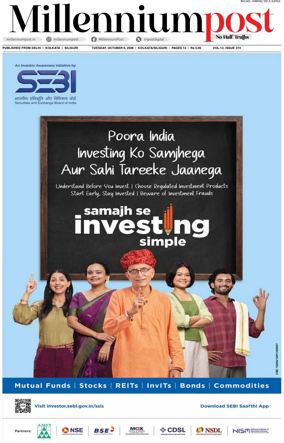 Cover of Millennium Post (Kolkata)