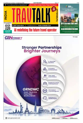 Cover of TravTalk - India