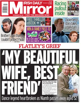 Cover of Irish Daily Mirror