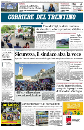 Cover of Corriere del Trentino
