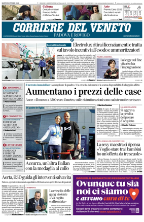 Cover of Corriere del Veneto (Padova e Rovigo)