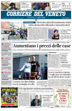 Cover of Corriere del Veneto (Venezia e Mestre)