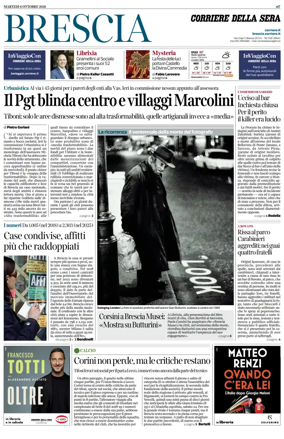 Cover of Corriere della Sera (Brescia)