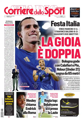 Cover of Corriere dello Sport (Roma)