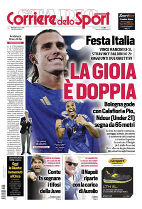 Cover of Corriere dello Sport