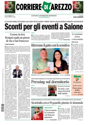 Cover of Corriere di Arezzo