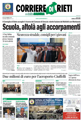 Cover of Corriere di Rieti