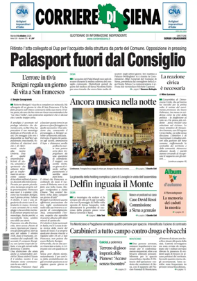 Cover of Corriere di Siena