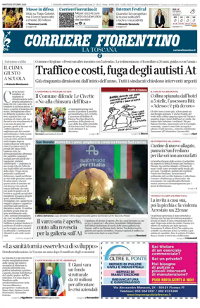 Cover of Corriere Fiorentino