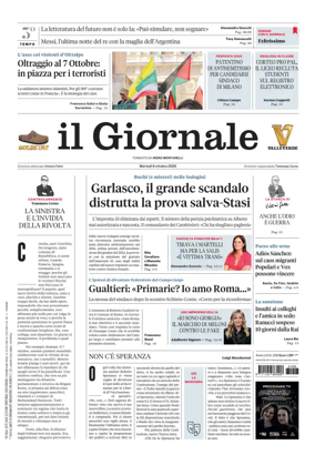 Cover of Il Giornale (Italy)