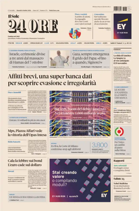 Cover of Il Sole 24 Ore