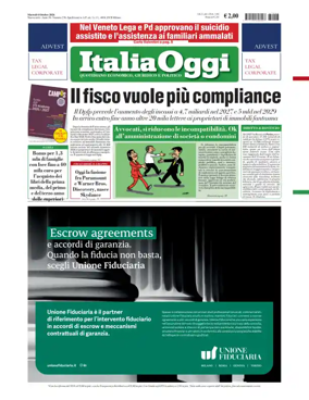 Cover of ItaliaOggi