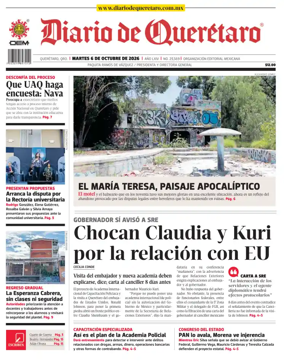 Cover of Diario de Queretaro