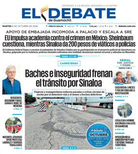 Cover of El Debate de Guamuchil