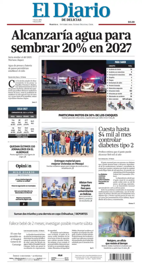 Cover of El Diario de Delicias