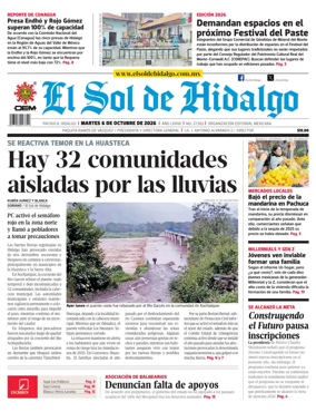 Cover of El Sol de Hidalgo